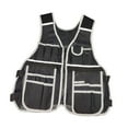 thumbnail image 2 of Kuntesetty Electrician Tool Vest Portable Work Vest for Home DIY Carpenter Camping Gear white, 2 of 9