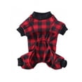 thumbnail image 3 of Pet Christmas Jumpsuit Pajamas Dogs Cats PJS Puppy Soft Cotton Costume Clothes, 3 of 5