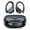 Black, variant on WILLED Wireless Earbuds, Bluetooth 5.3 Headphones, 60Hrs Playback HD Stereo Audio LED Display, Over-Ear IPX7 Waterproof Earphones with Earhooks, Built-in Mic, Type-C, for Sports