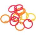 thumbnail image 3 of Miangastore 12pcs Dog Tag Hoops Silicone Dog Name Tag Silencers Mute Rings, 3 of 8
