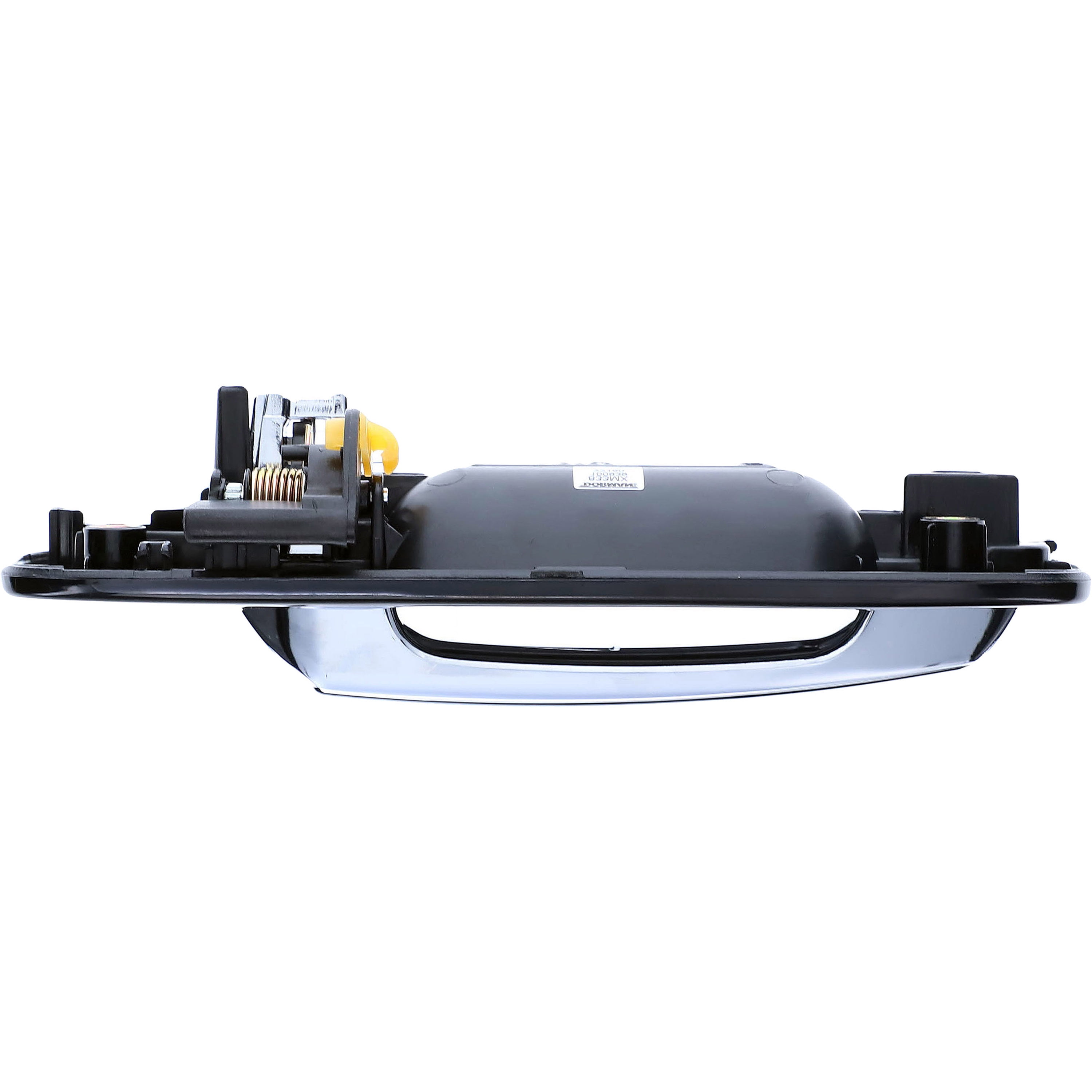 Dorman 832MX Front Passenger Side Exterior Door Handle for Specific Nissan Models, Chrome Lever and Black Housing