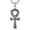 A03-Ankh, variant on Egyptian Necklace Jewelry 925 Sterling Silver Ankh Eye of Horus Anubis Pendant for Men Women