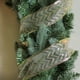 Northlight Pack de 12 Rubans d'Artisanat de Noël Filaires Imprimés en Chevron Vert Scintillant 2,5" x 120 Yards – image 3 sur 3