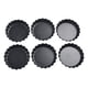 thumbnail image 4 of KDJ Carbon Steel 4 Inch Quiche Pans Set with Removable Bottom, Non-Stick Mini Tart Tins for Baking, Heat Resistant Pie Pans, Easy Release Tart Cases for Pizza Cake Roast Chicken (6 Pack), 4 of 10