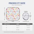 thumbnail image 3 of Cauagu Cute Owl Print Car Front Windshield Sun Shade,Foldable Anti-UV Car Sunshade for Front Window for Most Vehicles-Large, 3 of 6