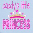 thumbnail image 2 of CafePress - Daddy's Little Princess! Body Suit - Baby Light Bodysuit, Size Newborn - 24 Months, 2 of 4