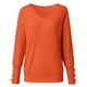thumbnail image 4 of Jersey de punto con cuello de lazo para mujer: manga larga, adorno de botones, prenda informal/abrigada para el día a día/la playa, tallas S-XXL (tallas EE. UU./Reino Unido/UE), 4 of 7