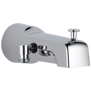 Delta Pull-Up Diverter Tub Spout with Hand Shower Connection in Chrome U1010-PK
