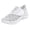 White, variant on Women's Flower Embroidered Lace Ortho Walking Shoes Breathable Comfortable Mesh Memory Foam Arch Support Nursing Non Slip Work Sneakers Black Size 6