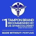 thumbnail image 5 of Tampax Tampons with Cardboard Applicator, Regular, Unscented, 20 Count, 5 of 10