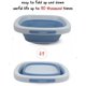 thumbnail image 3 of Lavabo plegable multiusos para niños y bebés, lavabo plegable portátil liviano para lavar biberones y piezas de extractor de leche, 3 of 5