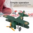 thumbnail image 3 of Wind Up Airplane, Retro Style Vintage Airplane Toy  For Kids For Christmas Tree, 3 of 8