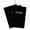 Black, variant on Elan Publishing Company The Indestructible, Waterproof, Tearproof, Weatherproof Field Notebook - 3.5"x5.5" - Combo Colors - Lined Memo Book - Pack of 4 - ELAN-FN-004E