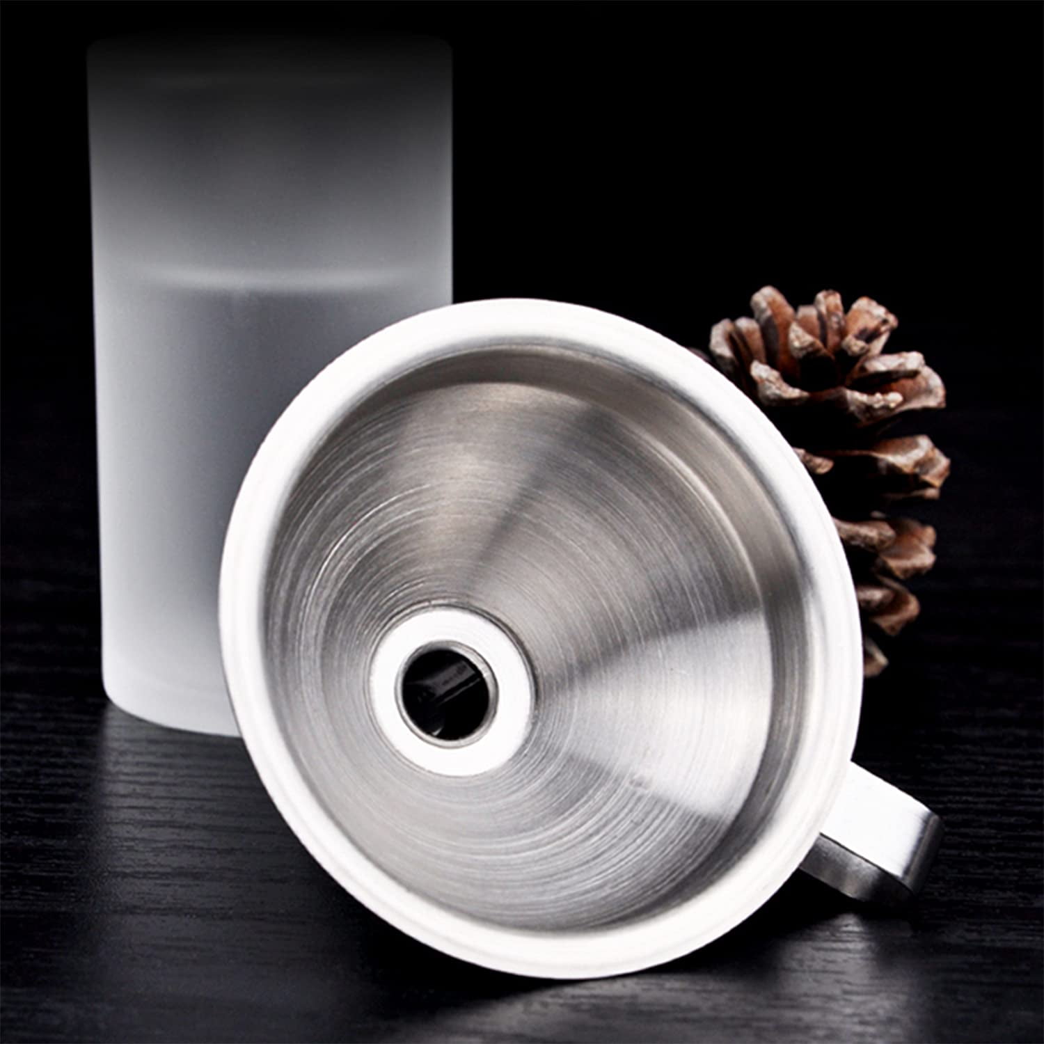 Great Choice Products 6 Pcs Stainless Steel Mini Funnels For Kitchen Use  Large Tiny Small Funnel