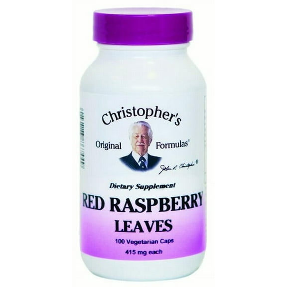 Christopher's Original Formulas Red Raspberry Leaf, 100 Ct