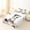 White Grey, variant on Erosebridal Rose Rabbit Kids Twin Sheet Sets, Easter Animals Bedding, 3pcs