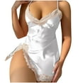 thumbnail image 1 of Sexy Lingerie Set,Plus Size Lingerie,Womens Plus Size Hanging Neck Tassel Lace Short Skirt Erotic Lingerie Set,Lingerie for Women Plus Size,Plus Size Tops, 1 of 2