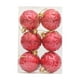 thumbnail image 2 of Bolas de Navidad de 6 Piezas, Multicolor, Pintadas, En Caja de Regalo, para Colgar En El Árbol de Navidad | Plástico | 6 Cm | 210 G | 6 Adornos, 2 of 6