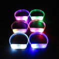 thumbnail image 2 of RV Pack Pulseras LED - 6 pulseras luminosas interactivas Colores aleatorios Rojo Verde, 2 of 5