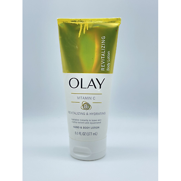 Olay Revitalizing & Hydrating Hand & Body Cream Vitamin C + B3 6 fl oz