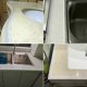 thumbnail image 4 of Umbral de ducha transparente de 2 m y sistema de retención de silicona, sello de puerta impermeable con adhesivo de goma para umbral de ducha antidesbordamiento para piso de baño, 4 of 5