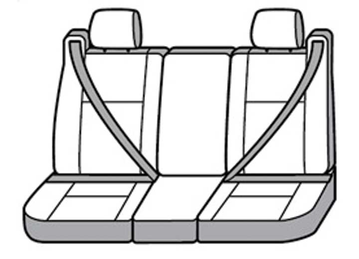 Covercraft 03-06 Chevrolet Waterproof Polyester SeatSaver Custom Front Row Seat Covers - Grey