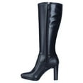 thumbnail image 4 of Womens Nine West Krayzie Knee High Platform Boots, Black, 4 of 6