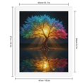 thumbnail image 2 of Paint By Numbers Kit for Adults Beginner - DIY Magical Rainbow Tree Reflected Water Canvas Painting Kits for Adults, Frameless Paint By Number for Adults for Home Wall Decor 16x20 Inch, 2 of 7