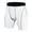 White, variant on Men's Compression Shorts Tight Base Layer Running Athletic Underwear Quick-Drying Sports Shorts Running Shorts Black Size XXXL