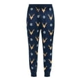 thumbnail image 5 of Men's Christmas Print Fleece Jogger Sleep Pants from Holiday Time, Sizes S-2XL, 5 of 5