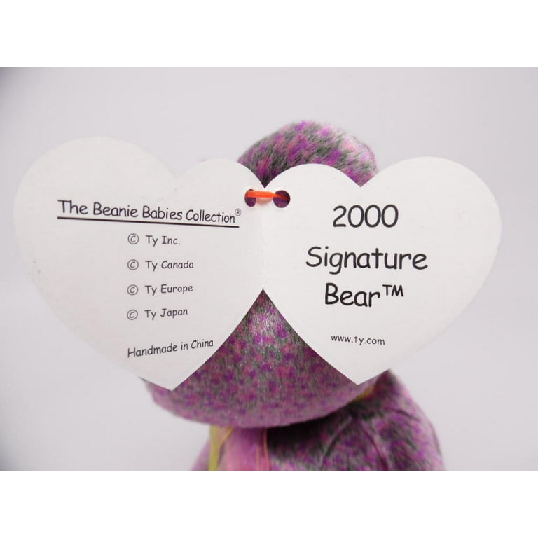 2000 signature beanie baby sale