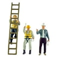 thumbnail image 2 of 3 modelos de personas a escala 1:64, pintados a mano, decoración del hogar, figuras de diorama, miniescalera para accesorios de películas, proyectos, 2 of 9