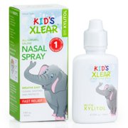 Kid's Saline Nasal Spray with Xylitol - 0.75 fl. oz. by Xlear (pack of 3)