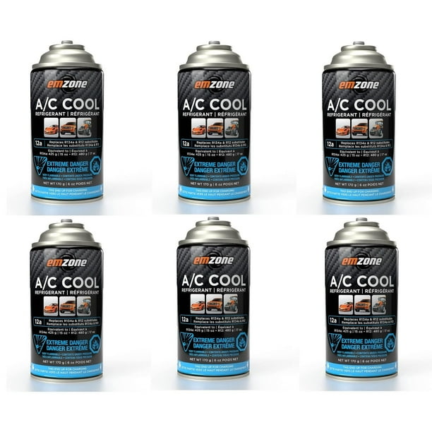 Emzone Multi 12A A/C Cool Refrigerant Repalcement for R12 and R134a