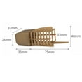 thumbnail image 5 of ABS Fishing Feeder Wear Resistant Portable Weight Adjustable Fishing Bait Cage for Angling, 5 of 7