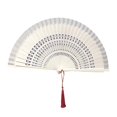 thumbnail image 1 of CSChome Handheld Fan Portable Folding Hand Chinese Style Decorative Dancing Wedding Party Accessories, 1 of 7