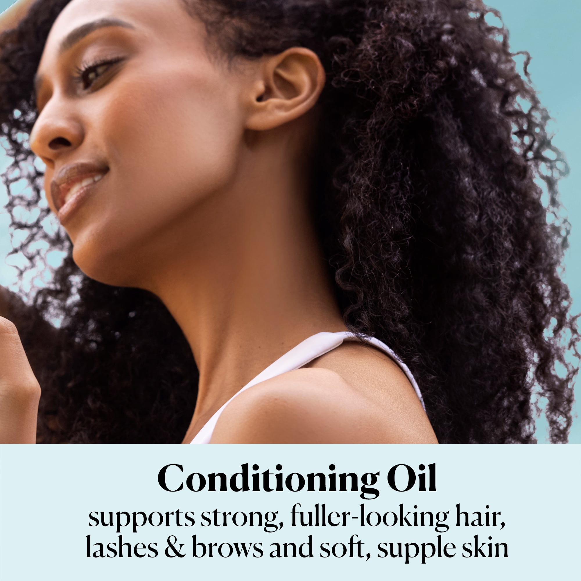 Sky Organics Organic Castor Oil to Condition for Hair, Lashes, and Brows, 6 fl oz
