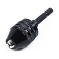 thumbnail image 6 of Ana 0.3-8mm Keyless Drill Chuck Screwdriver Impact Driver Adapter 1/4" Hex Shank, 6 of 7