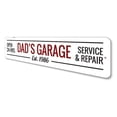 thumbnail image 4 of Dads Garage Novelty Decor, Metal Wall Sign - 4x18 Inches, 4 of 4