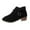 Black, variant on WEAIXIMIUNG Womens Ankle Boots Wide Width Orthopedic Women's Fall/Winter Fashion Suede Buckle Ankle Boots Style Comfortable On Boots