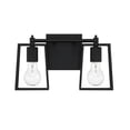 thumbnail image 4 of 12113FB2 Craftmade Lighting Dunn - 2 Light Bath Vanity In Transitional Style-7.88 Inches Tall and 13.25 Inche Wide-Flat Black Finish, 4 of 5