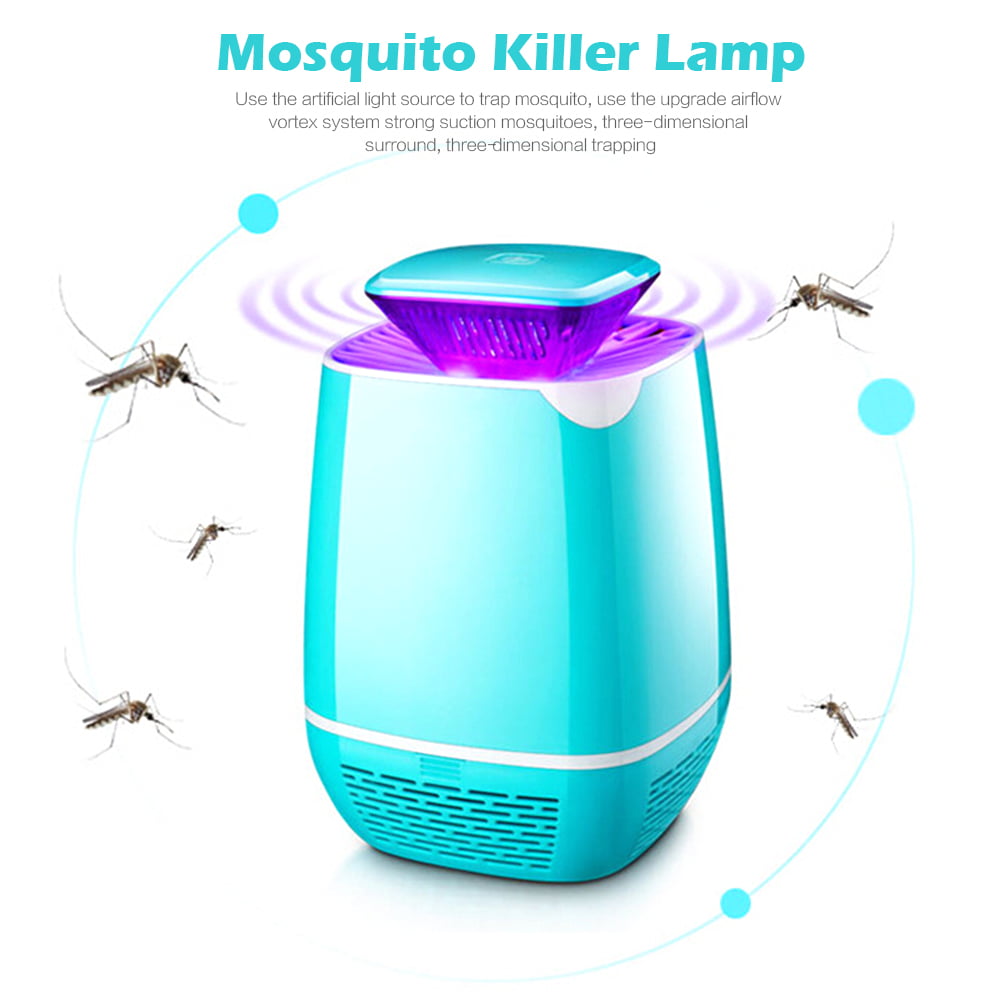 USB Electric Mosquito Repellent No Radiation Photocatalyst Fly Bug Killer Lamp K 