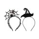 thumbnail image 1 of wonima44 Grevosea 2 Pieces Halloween Headbands - Spider, Ghost, Pumpkin, Witch Hat, Devil Hair Hoop Cosplay Accessories, 1 of 1