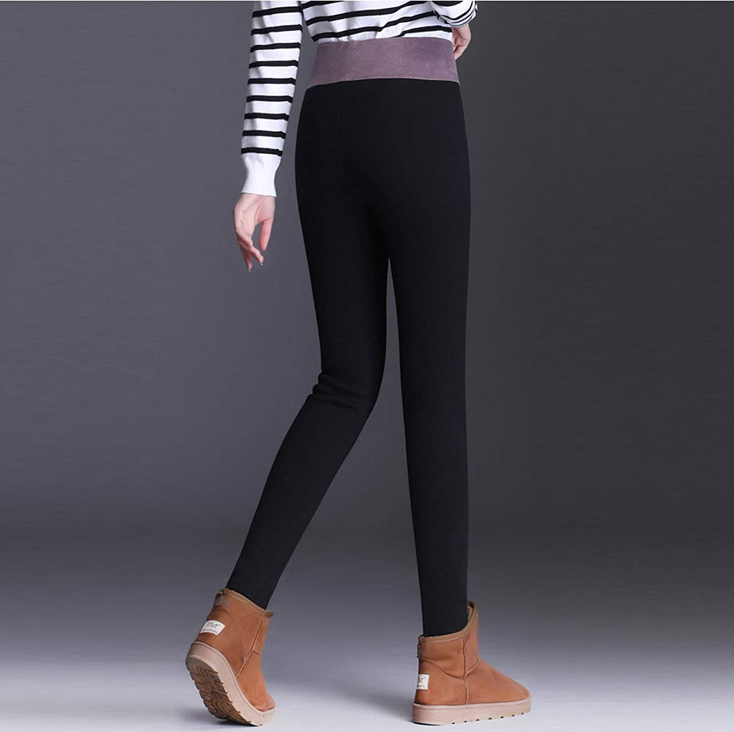 Womens Leggings Casual Elastic Thermal 