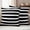 Black, variant on Black Beige Striped Outdoor Waterproof Pillow Covers, Vintage Geometric Line Simple Decorative Square Throw Pillowcase Sofa Cushion Sham for Patio/Couch/Chair, 24"x24" 2 Pack
