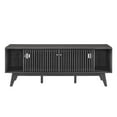 thumbnail image 5 of Modway Iterate Modern Wood TV Stand for TVs up to 65" in Charcoal, 5 of 7