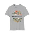 thumbnail image 2 of Floral Mental Health, Gildan Unisex Softstyle T-Shirt, Graphic Tee, S-3XL, 2 of 5