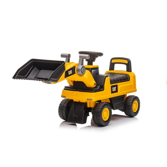 CAT Front Loader Push Car Foot-to-Floor by Best Ride on Cars