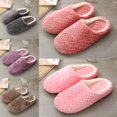 thumbnail image 3 of Womens Mens Slippers Memory Foam Comfort Fuzzy Plush Lining Slip On House Shoes Indoor Outdoor, 3 of 20
