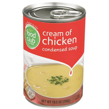 CREAM OF CHICKEN CONDENSED SOUP, CREAM OF CHICKEN